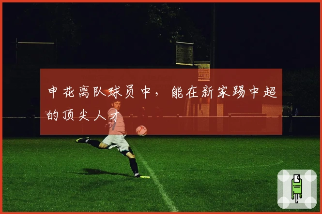 申花离队球员中，能在新家踢中超的顶尖人才