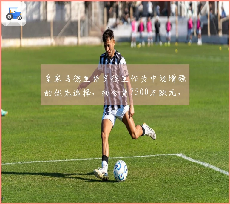 皇家马德里将罗德里作为中场增强的优先选择，转会费7500万欧元，合同一年。